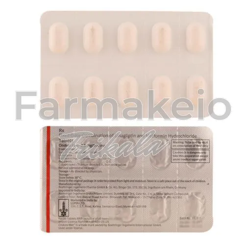 linagliptin + metformin (λιναγλιπτίνη + μετφορμίνη)-without-prescription